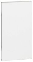 Лицевая панель Legrand BTicino Living Now для 1-м. 2 мод. заглушки белый картинка